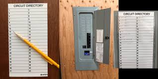 Horizontal breaker labels can be printed on any type of continuous labels. How To Label An Electrical Panel The Right Way In Your Tigard Oregon Home