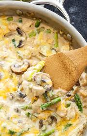 One Pot Creamy Chicken And Asparagus Casserole Recipe Runner Asparagus Casserole Recipes Recipes Asparagus Casserole