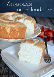 Homemade Angel Food Cake Angle Food Cake Recipes Homemade Cakes Angel Food