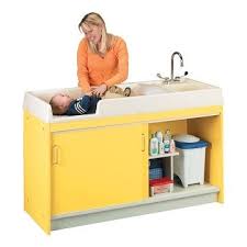 Infant Changing Table W Sink Daycare Furniture Changing Table Furniture Direct
