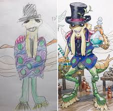In this article, there are quite a few anime tutorials. Dad Turns His Sons Doodles Into Anime Characters And The Result Is Amazing Part Iii Bored Panda