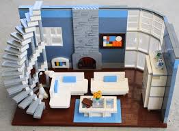 An idea for simplistic modern living r. Modern Living Room Lego Living Room Lego Room Lego Creative