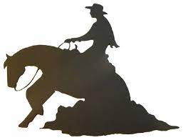 Barrel racer silhouette these custom designs are laser cut from mirror finish stainless steel. Woman Barrel Racer Silhouette Wall Hanging Southwestern Wall Sculptures By Schares Metal Works Houzz