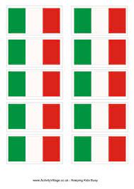Italy Flag Printable Italian Theme Italian Party Italy Flag