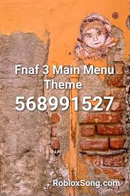 Steven Universe Peace And Love On The Planet Earth Remix Fnaf 3 Main Menu Theme Roblox Id Roblox Music Codes In 2020 Fnaf Roblox Songs