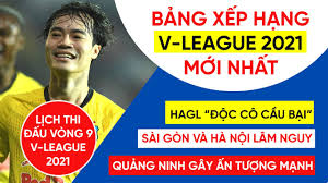 Cập nhật bảng xếp hạng bóng đá việt nam hôm nay. Báº£ng Xáº¿p Háº¡ng V League 2021 Má»›i Nháº¥t Hagl Dáº«n Ä'áº§u Lá»‹ch Thi Ä'áº¥u Vong 9 CÆ¡ Há»™i Vang Hagl Youtube