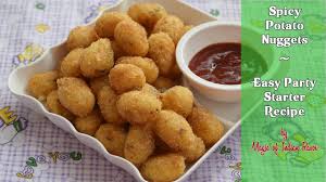 Try one of our dinner party starters for simple but impressive entertaining. Spicy Potato Nuggets Easy Party Starter Recipe Magic Of Indian Rasoi