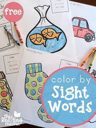 Suggestions, requests, questions, corrections, or comments? Sight Word Coloring Pages From Reading The Alphabet This Reading Mama