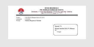 Pernahkah anda menerima surat resmi? Download File Kop Surat Di Amplop Tinggal Print Mediasiana Com Media Pembelajaran Masakini