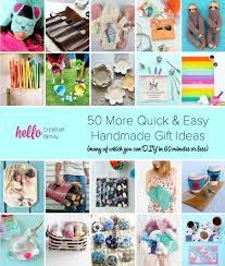 Cute christmas presents, do it yourself birthday gifts, mason jar ideas and cheap dollar store crafts. 50 Last Minute Handmade Gifts You Can Diy In 60 Minutes Or Less Hello Creative Family