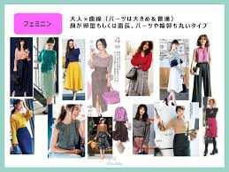 顔タイプ診断 フェミニンさんの似合うファッションブランド 芸能人は 10iro salon 顔 タイプ 診断 フェミニンファッション フェミニン