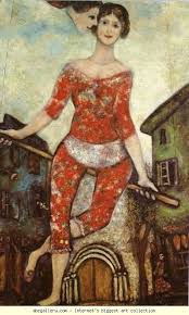 Musée National D Art Moderne Centre Georges Pompidou Paris The Acrobat 1930 Oil On Canvas Marc Chagall Musee National D Art Moderne Centre Georges Pompidou Paris Marc Chagall Chagall Paintings Chagall