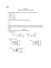 Alat ukur ini memiliki ketelitian setengah dari skala terkecil yang tertera pada alat tersebut. Post Test Pengukuran