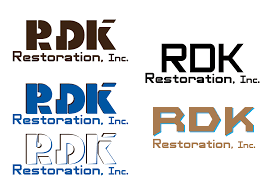 Uses the latest technology combined with years of real world experience and training to remove and remediate mold in your home or business. Business Logo Design For Rdk Restoration Inc By Roobydesigns Design 4446810