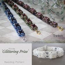 Beading Pattern For Bracelet Glittering Prize