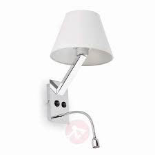 Flexible Led Wandleuchte Moma 2 Mit Leselampe In 2020 Wandleuchte Lampe Led