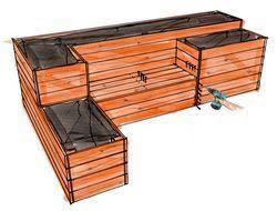 Toom Creative Workshop Raised Bed Sonnenplatz Front Garden Planting Toom Bed Creative Front Garde In 2020 Raised Beds Front Garden Garden Layout Vegetable