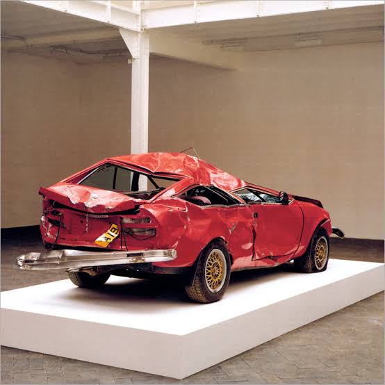 Work by Bertrand Lavier
