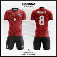 Jika kepercayaan diri lebih, mau baju apapun juga gak masalah. Desain Kaos Futsal Merah Dan Menarik