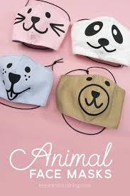 Cute Face Masks In 2020 Animal Masks For Kids Animal Face Mask Face Masks For Kids