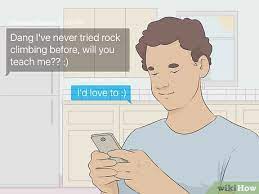 He sits with his legs spread wide. 4 Ways To Tell If A Girl Likes You Over Text Wikihow