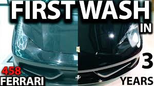 Our car experts choose every product we feature. Watch This Daily Driver Ferrari 458 Get Its First Wash In Years