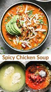 Spicy Chicken Soup Recipe Spicy Chicken Soup Spicy Chicken Soup Recipes Chicken Soup Recipes