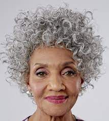 Gray Hair Don T Care Salt And Pepper Gray Hair Grey Hair Silver Hair White Hair Don T Care No Dye Dye Free Gray Hair Beauty Grey Curly Hair Hair Styles