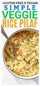 Simple Veggie Rice Pilaf So Good Recipe Vegetable Rice Pilaf Rice Pilaf Pilaf Recipes
