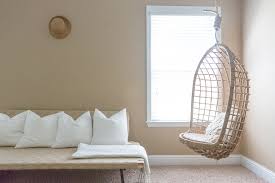 While you browse modern master bedroom decorating ideas, don't feel the need to fill up empty space — sometimes the absence of extra stuff can feel luxurious. Teen Hangout Room Design Plan And Hanging Chairs