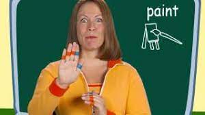 Consider in detail and subject to an analysis in order to discover essential features or meaning Learn How To Sign Paint In Asl Signingtime Dictionary