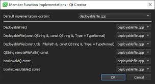 This allows one to use c++ together with qml. Refactoring Qt Creator Manual