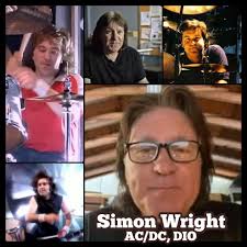 Happy 62nd Birthday to Simon Wright! Born June 19, 1963, in Manchester,  England, Simon Wright made his mark behind the kit with two of hard rock's  most legendary names: AC/DC and Dio.