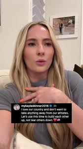 🔗 #MykaylaSkinner is issuing a plea to #SimoneBiles. Her complete  statement is at the link in our bio.