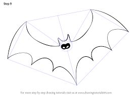Learn How To Draw Halloween Bat Halloween Step By Step Drawing Tutorials Learn how to draw bat simply by following the steps outlined in our video lessons. learn how to draw halloween bat