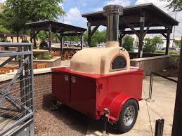 Rent A Woodfired Oven In Dallas Tx Birthdayparty Rehearsaldinner Fantasyfootballparty Holidaypa Wood Fired Oven Woodfired Oven Concession Trailer For Sale