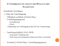 Antrag auf genehmigung einer geschlossenen unterbringung sehr geehrte damen und herren als betreuer in von xvii rege ich an gemäß 1906 abs. Kinder Und Jugendpsychiatrie Nrnberg Landestagung Der Mobilen Jugendarbeit