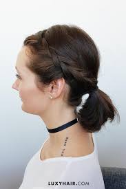 Short hair ponytails don't always have a lot of volume because of the effort it takes to get every strand of hair in. 3 Cute Hairstyles For Short Hair And Medium Length Hair Tutorial Cheap Beauty Hair Extensions Review