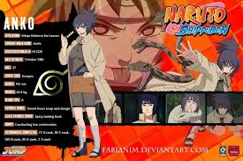 Anko Character Info Naruto Shippuden Characters Naruto Naruto Anko