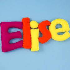 Handmade 26 pcs of beautiful felt and embroidery 2d interactive softies. How To Make Stuffed Felt Names Needle And Thread Crafts Aunt Annie S Crafts