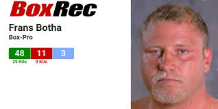 BoxRec: Frans Botha