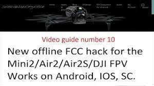 Fimi x8 se 2020 fcc hack. Drone Hacks Video Guide 10 Offline Fcc Hack Works On Android Ios And Smartcontroller Youtube