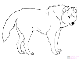Dibujos De Lobos Para Colorear