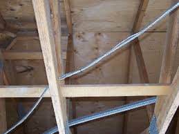 Blocking material shall be installed flat over the top plate of the wall to provide a nailing surface not less than 2 inches (51 mm) in width for the attachment of the gypsum board or gypsum panel product. Missing Ridge Blocks General Inspection Discussion Internachi Forum