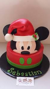 We offer free delivery over $150 Christmas Mickey Mouse Cake Pastel Mickey Navideno Christmas Cake Designs Christmas Themed Cake Mickey Cakes