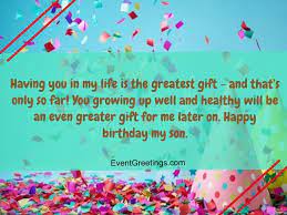 Your son is still tiny but his first birthday is so big! Happy 1st Birthday My Son Quotes
