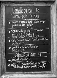 French Menu By Georgia Fowler In 2020 French Cafe Cafe Pictures French Cafe Menu