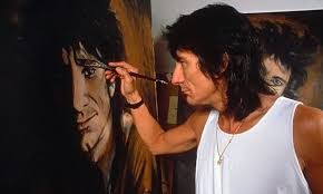 Choose your favorite ronnie wood paintings from 43 available designs. Geldof Ronnie Wood Is An Awful Artist And So S Dylan Writes Sebastian Shakespeare Daily Mail Online