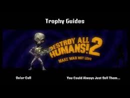 2 is a game created by pandemic and the sequel to destroy all humans!. Destroy All Humans 2 Trophy List Analysis Youtube Newyork City Voices