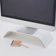 Sigfinn White Monitor Stand Fixed Height Ikea Ikea Arbeitsbereich Ikea Deutschland